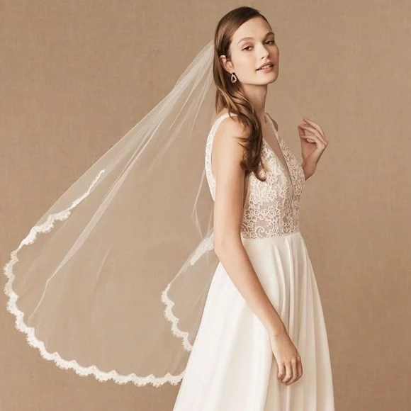 Anthropology BHDLN wedding head piece Wedding Dresses, Bridesmaids Dresses & More | Anthropologie  main image 2
